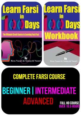 Complete Farsi Course: Learn Farsi Language in 100 Days | Beginner, Elementary, Intermediate and Advanced